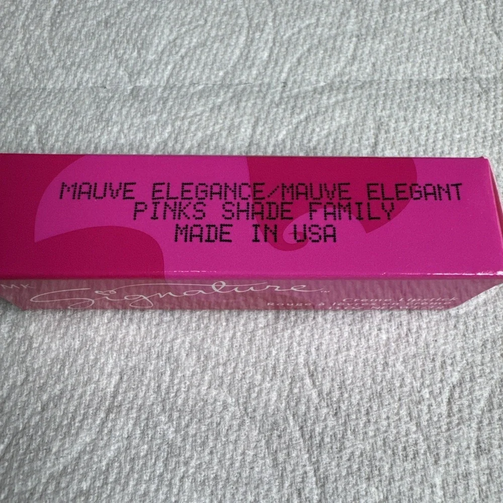 New Mary Kay Signature Creme Lipstick Mauve Elegance #2678 Full Size